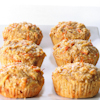 apple carrot muffins
