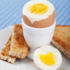 boiled eggs buttered toast