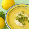 lemon herb artichoke soup