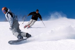 skiing and snowboarding injuries